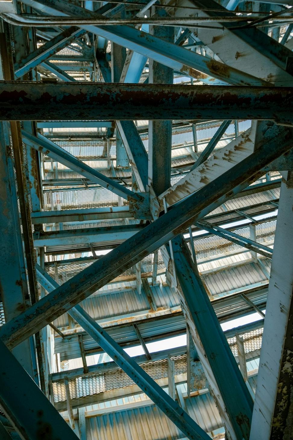 Bridge structure before restoration